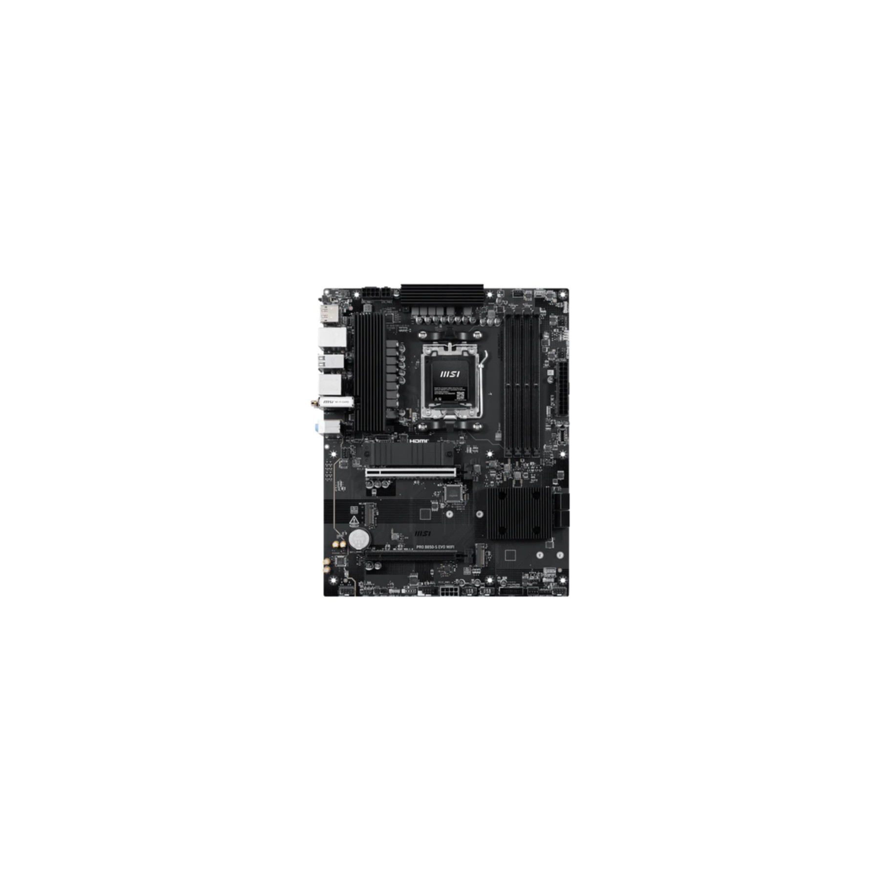 SCHEDA MADRE MSI PRO B850-S EVO WIFI | Socket AM5, AMD B850, DDR5, 8200 ...