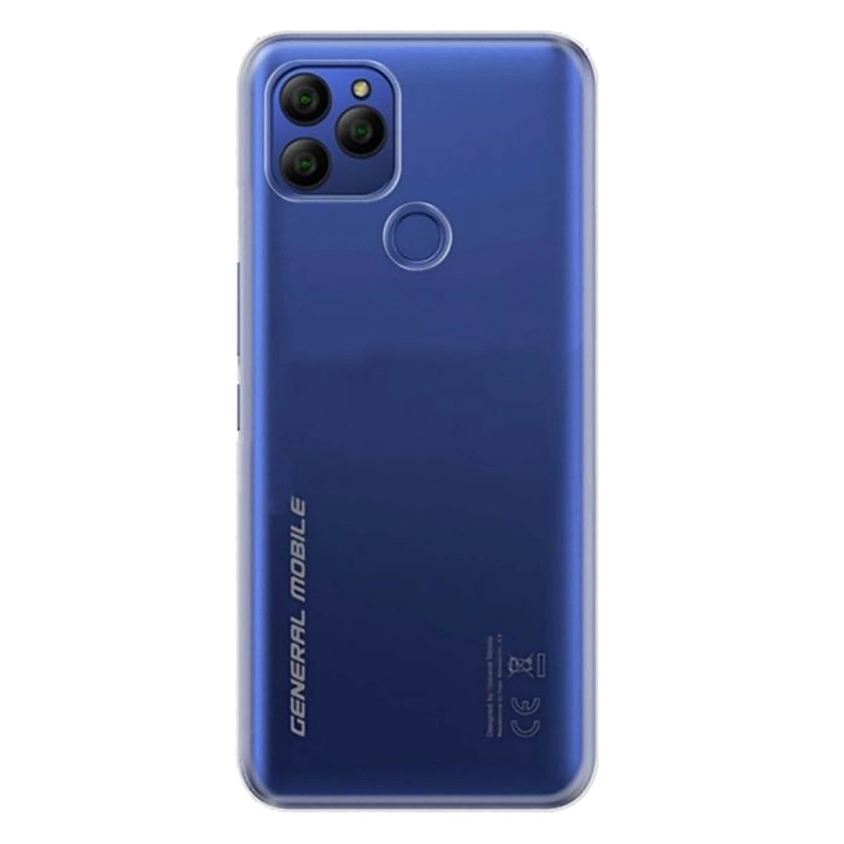 NEWFACE General Mobile Gm 22 Uyumlu  Lüx Şeffaf Silikon Telefon Kılıfı Şeffaf