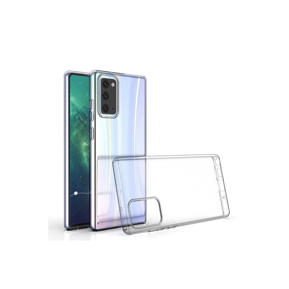 NEWFACE Vivo Y53S Uyumlu  Lüx Şeffaf Silikon Telefon Kılıfı Şeffaf