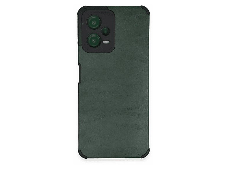 NEWFACE Xiaomi Redmi Note 12 5G Uyumlu Loop Deri Silikon Telefon Kılıfı Yeşil