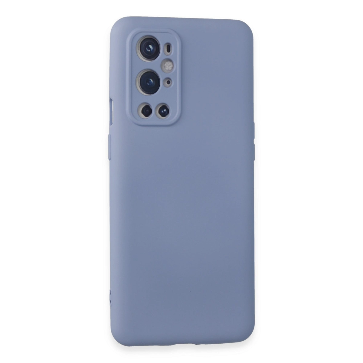 NEWFACE One Plus 9 Pro Uyumlu Nano İçi Kadife Silikon Telefon Kılıfı Mor