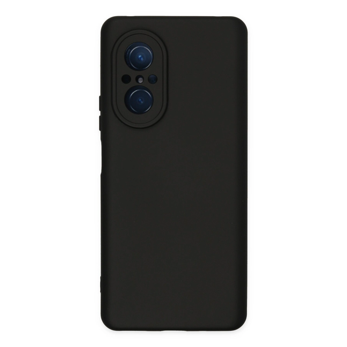 NEWFACE Huawei Nova 9 Se Uyumlu Nano İçi Kadife Silikon Telefon Kılıfı Siyah