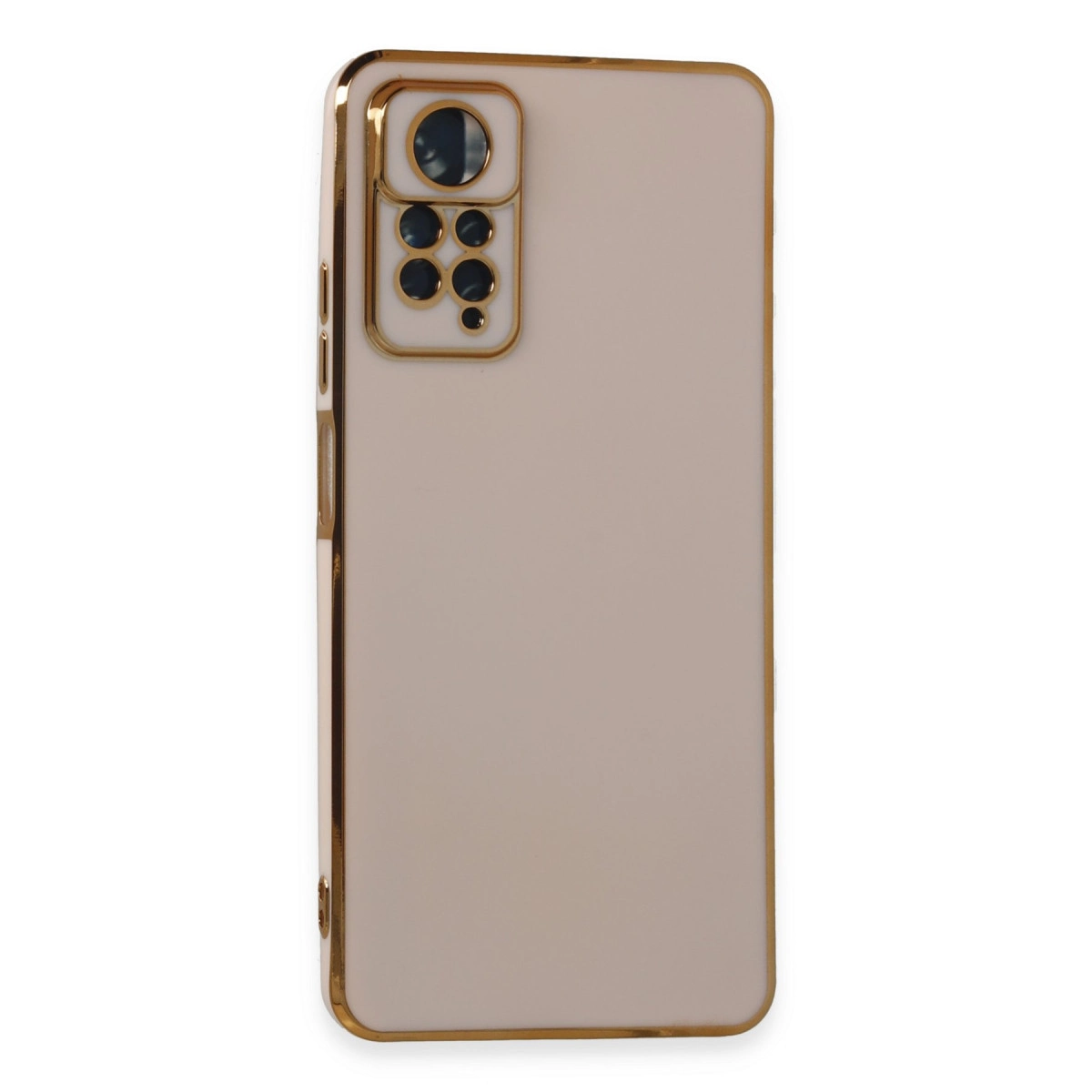 NEWFACE Xiaomi Redmi Note 11 Pro Uyumlu Volet Silikon Telefon Kılıfı Pembe