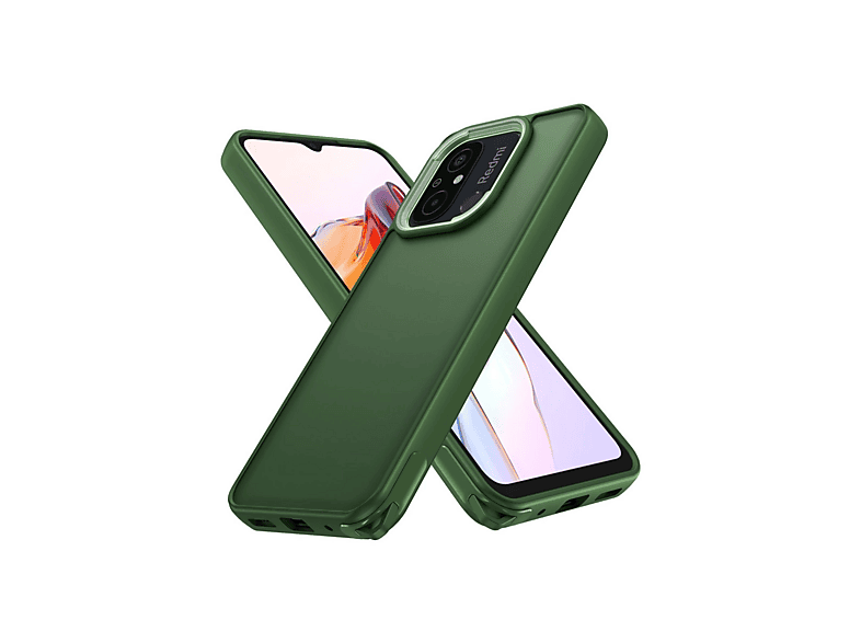 NEWFACE Xiaomi Redmi 12c Uyumlu Elegant Kapak Telefon Kılıfı Yeşil