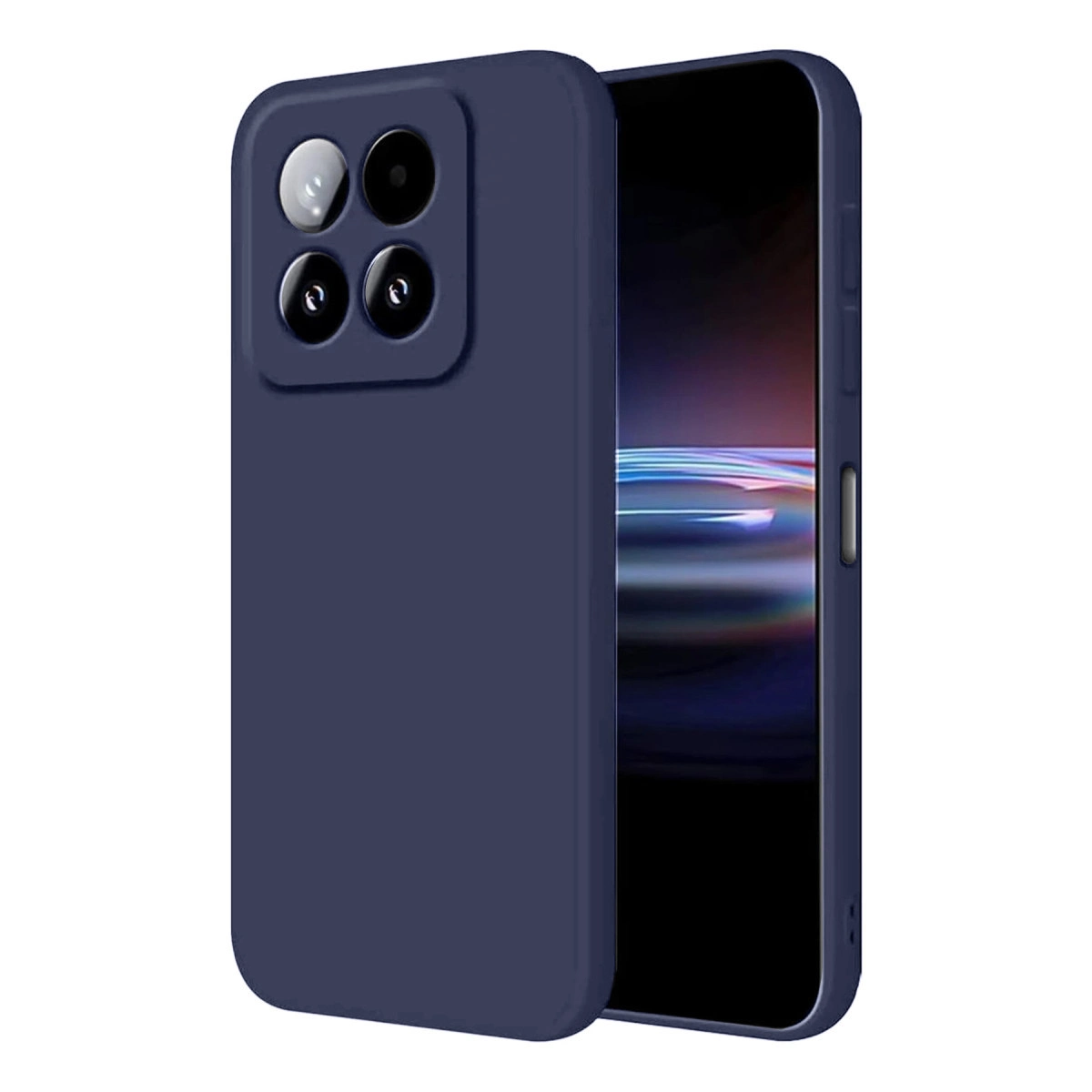 NEWFACE Xiaomi Mi 15T Uyumlu First Silikon Telefon Kılıfı Lacivert