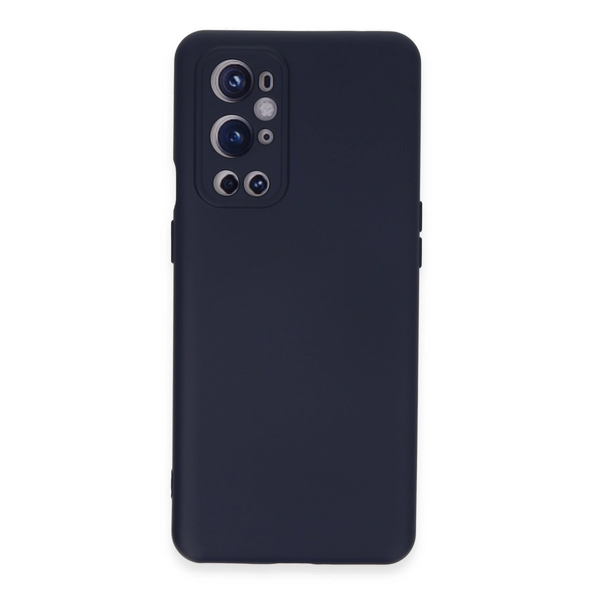 NEWFACE One Plus 9 Pro Uyumlu Nano İçi Kadife Silikon Telefon Kılıfı Lacivert