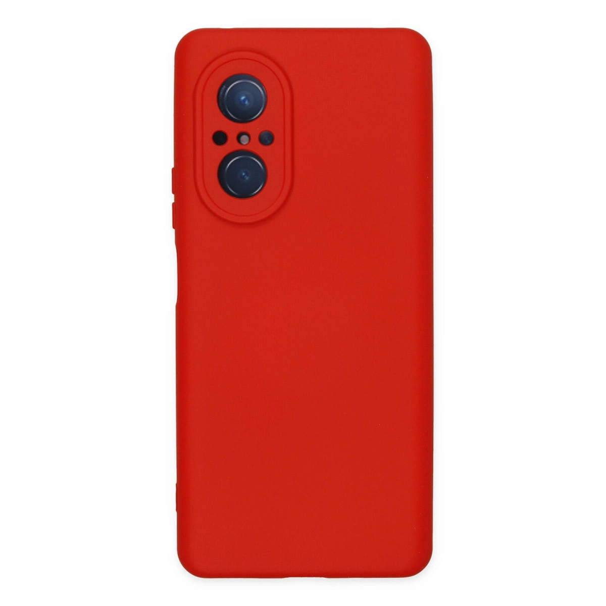 NEWFACE Huawei Nova 9 Se Uyumlu Nano İçi Kadife Silikon Telefon Kılıfı Kırmızı