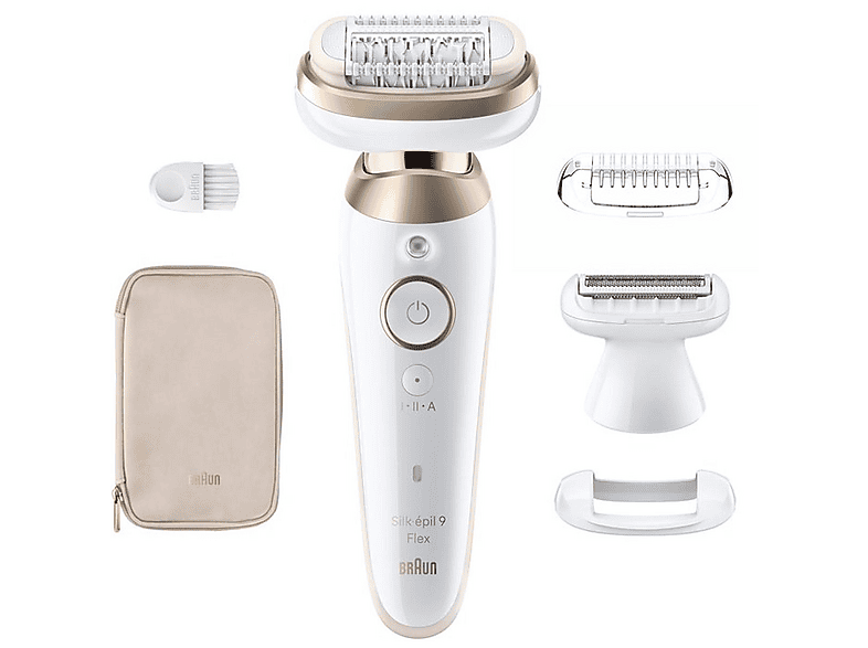 BRAUN Silk-épil 9 Flex 9-041 3D Epilatör Beyaz-Gold
