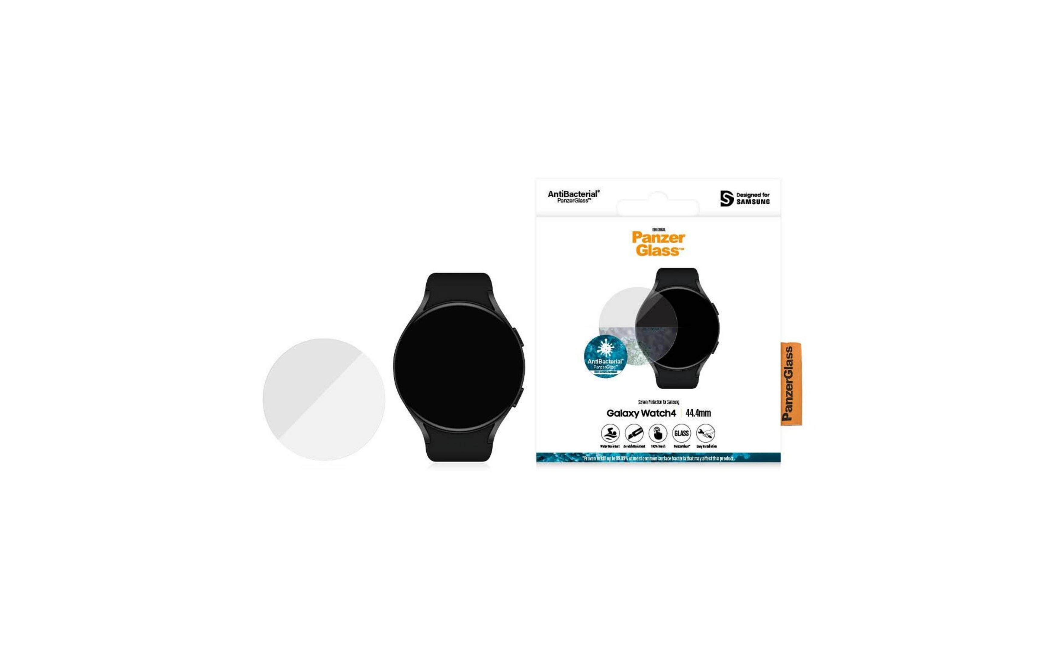 Confezione per protezione schermo Samsung Galaxy Watch4 44,4 mm.
