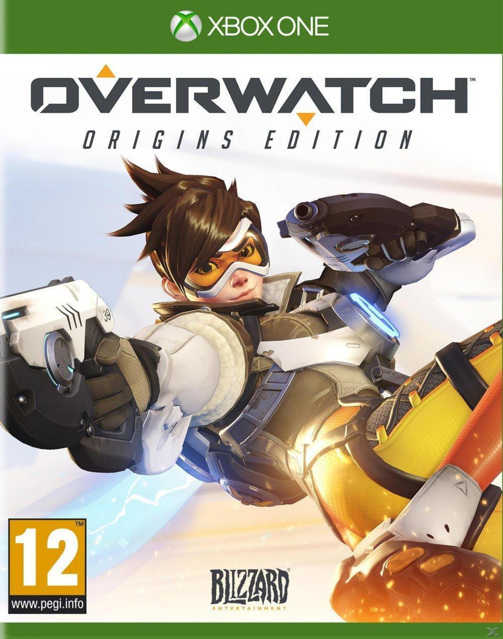 Overwatch Origins Edition Xbox One Cover mit Tracer, Alter 12.