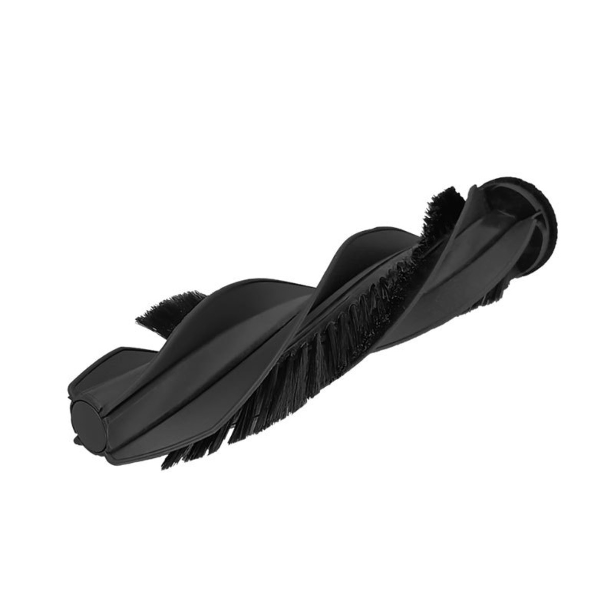 Brosse de remplacement noire pour aspirateur robot avec poils.