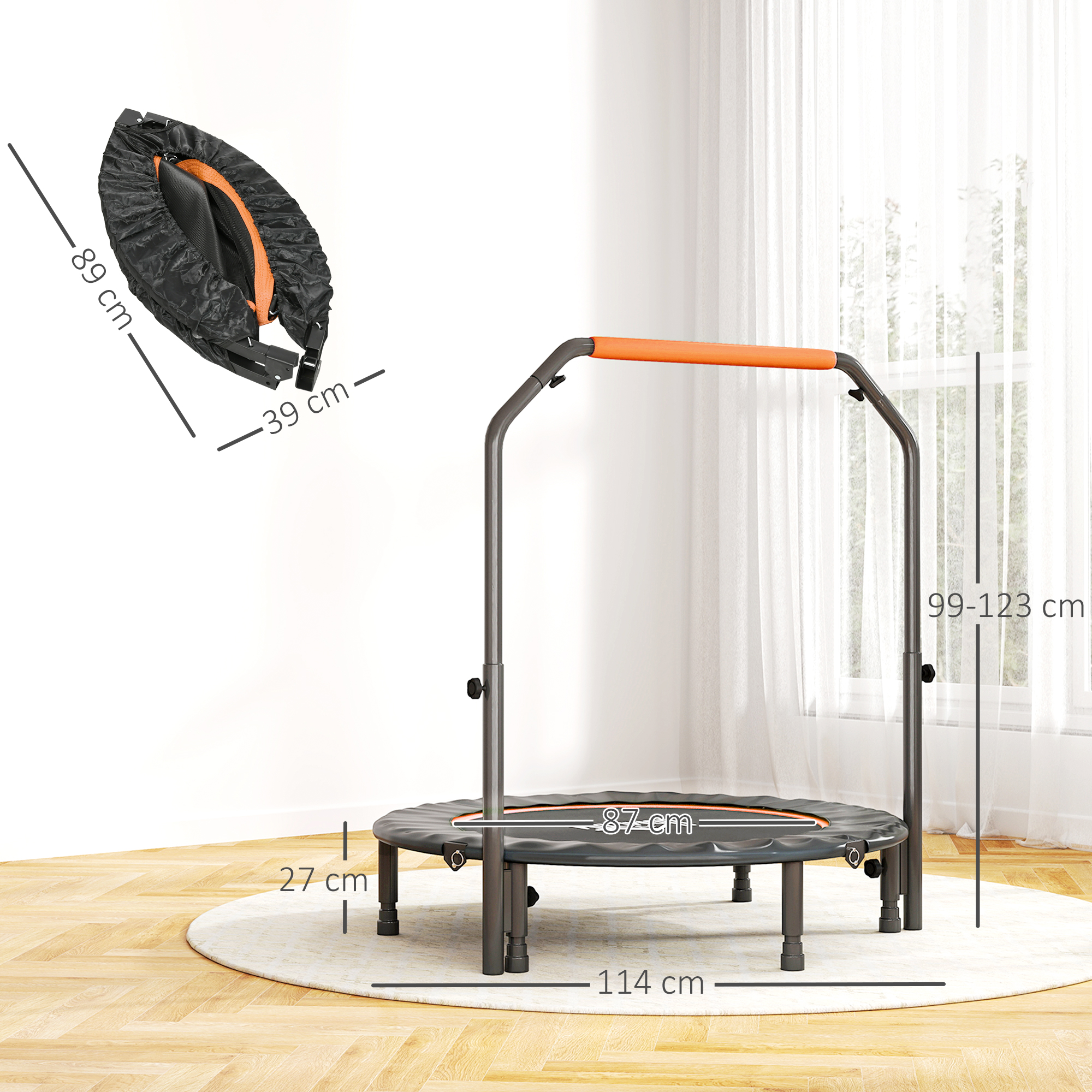 Trampolín Hexagonal para Gimnasio en Casa de Salto OEM