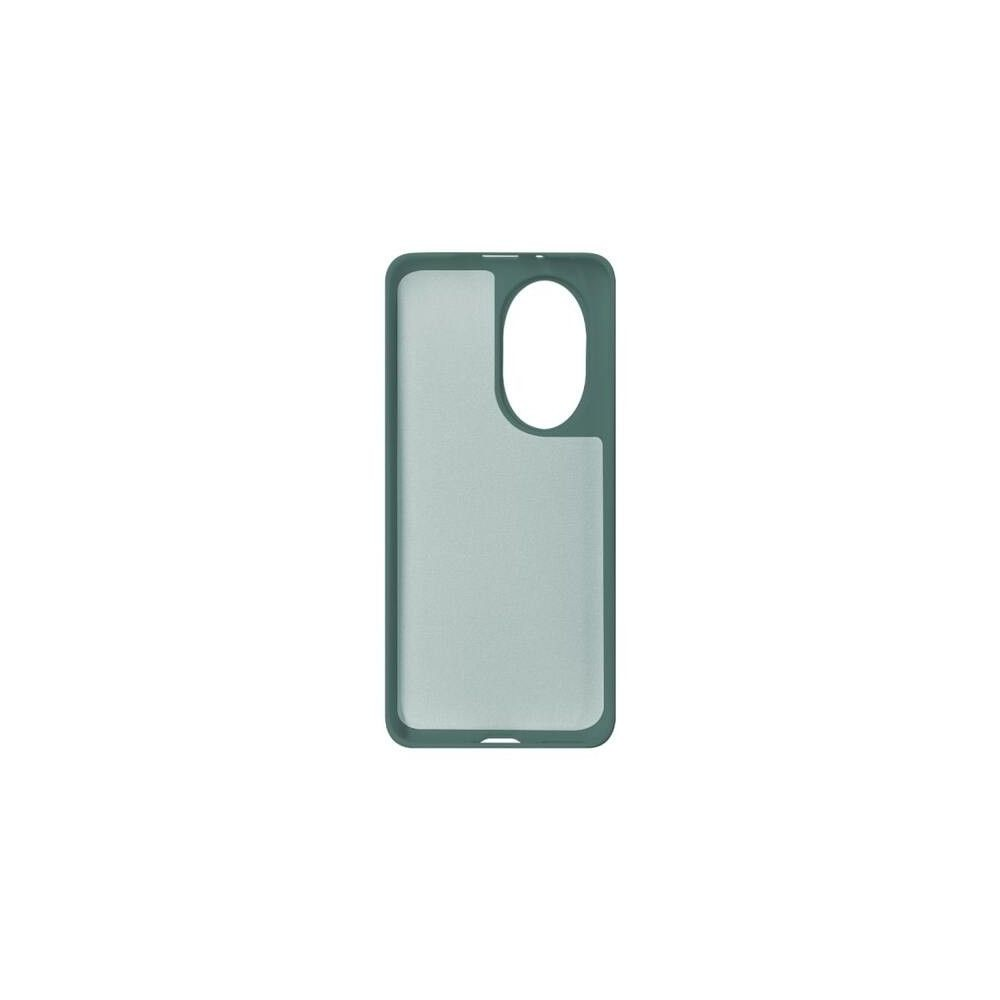 Kamera kesimli soluk yeşil telefon kılıfı.