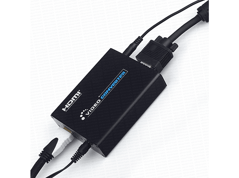DARK DK-HD-AHDMIXVGA HDMI to VGA + Ses Çevirici Dönüştürücü