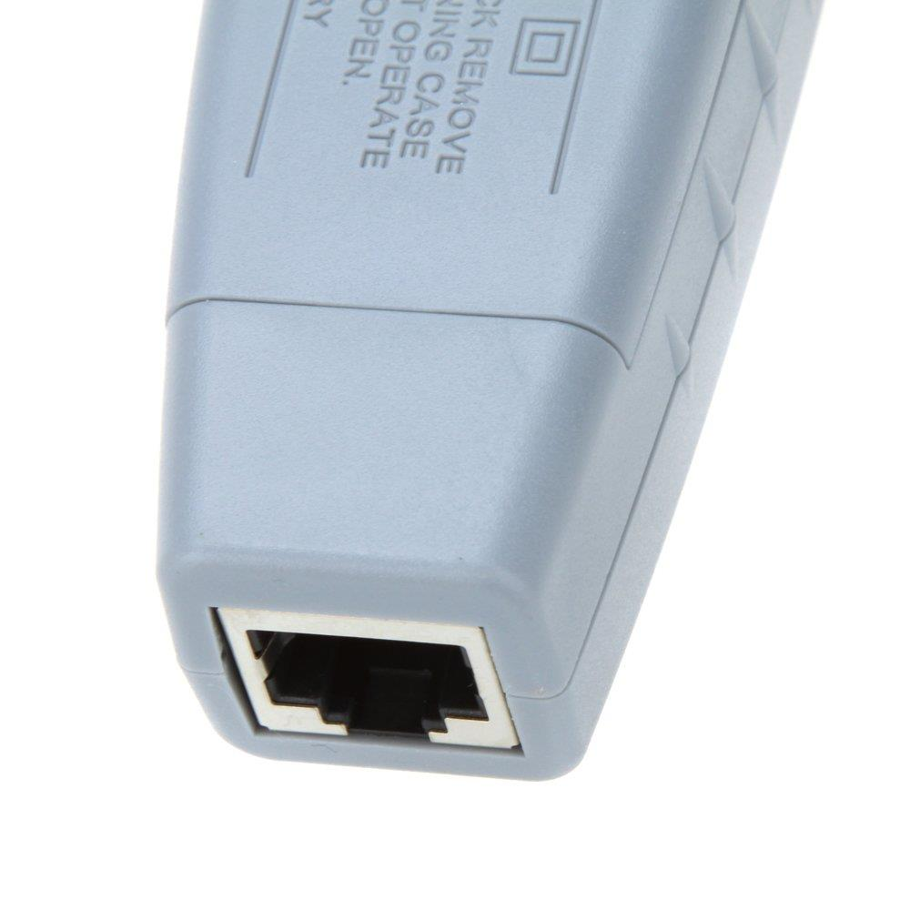 Ethernet portlu gri kasa. Metin: Açmayınız.