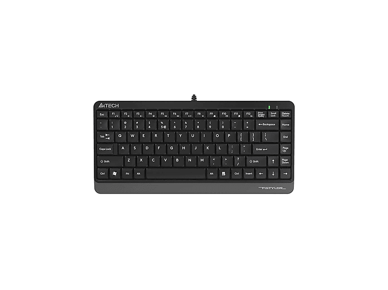 A4TECH FK11 Q USB MM Mini Kablolu Klavye Siyah