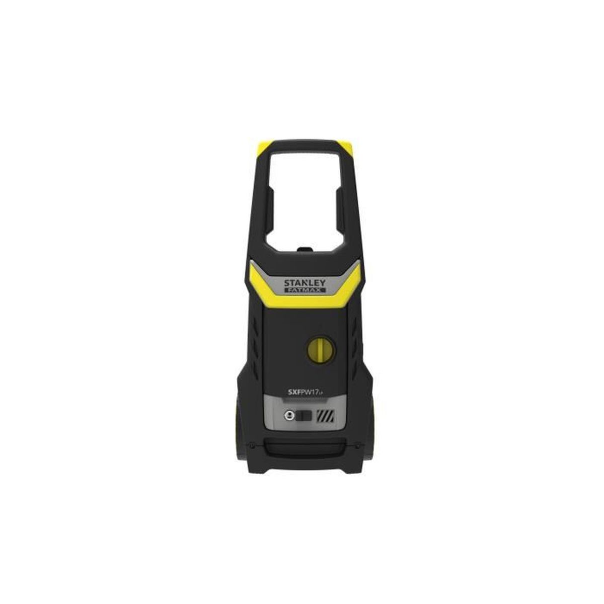 Utensile Stanley Fatmax nero e giallo con scritta "SXFPW17".