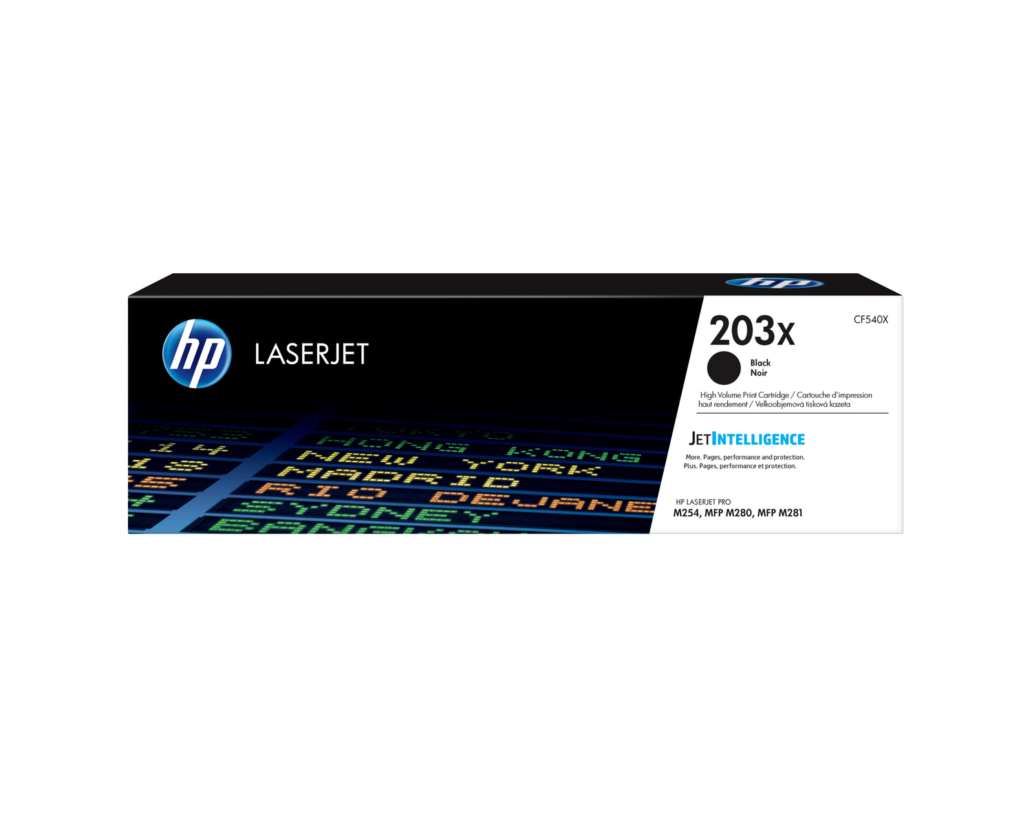 HP 203X Orjinal Yüksek Kapasiteli Lazer baskı Toner Siyah