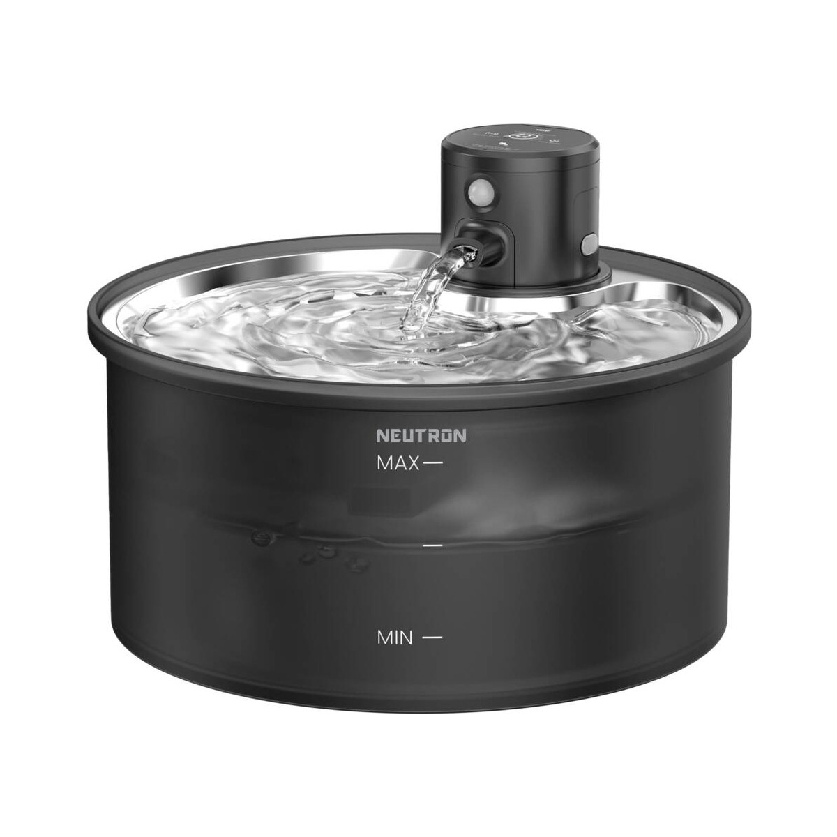 NEUTRON NTL-PW-25B Akıllı Evcil Hayvan Su Pınarı Siyah