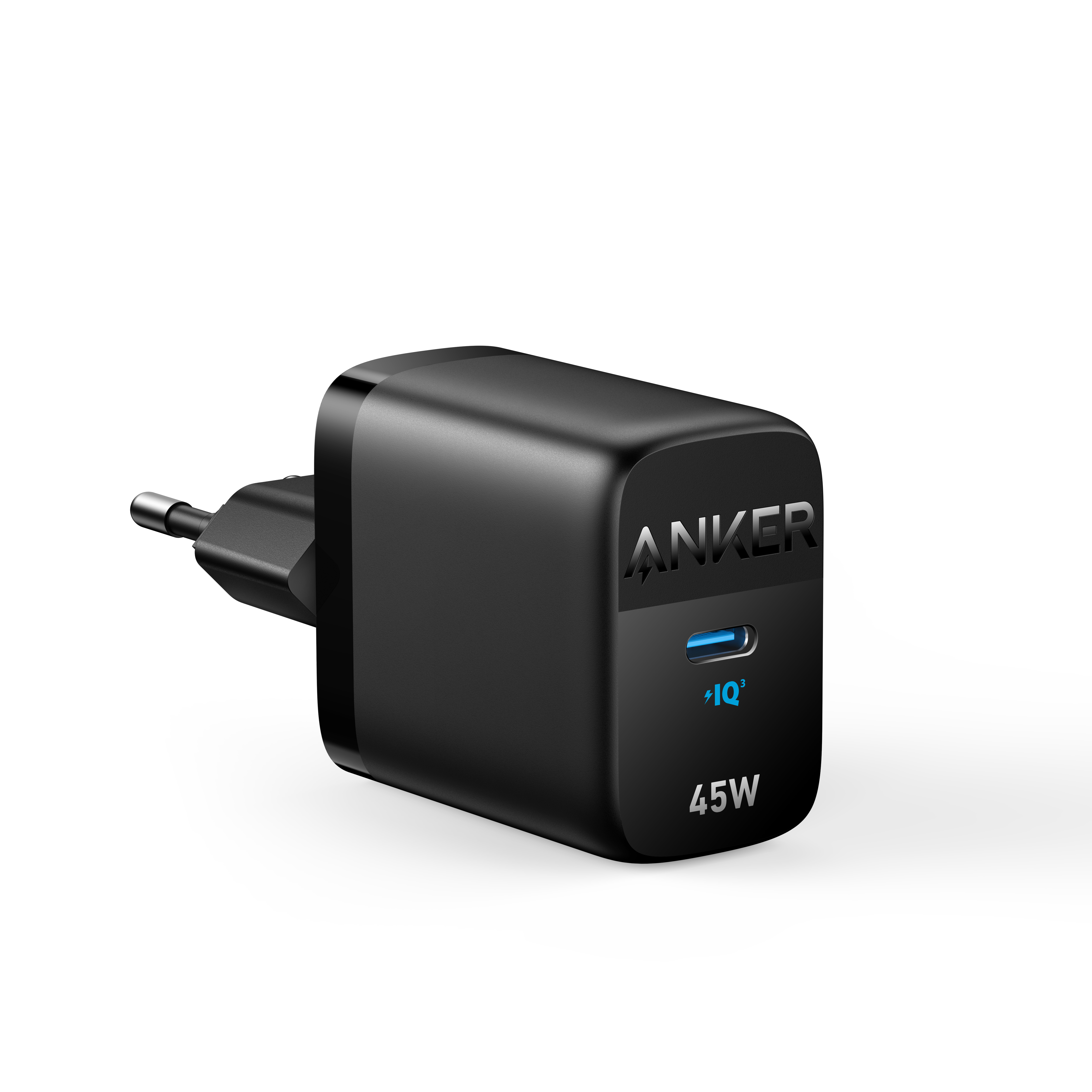 Caricatore Anker USB-C nero da 45W con PowerIQ 3.
