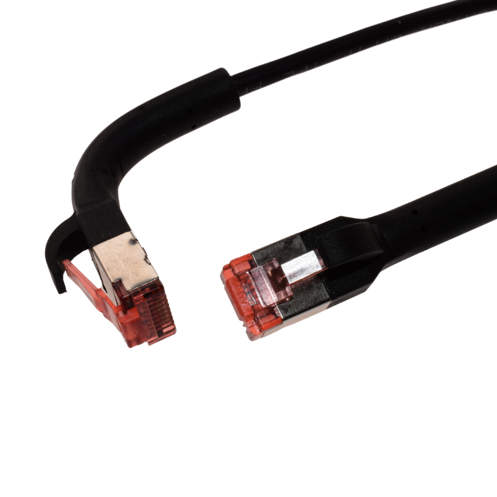 IRENIS 50 CM CAT-6A U/FTP 90° Bükülebilir 50 cm CAT6A U/FTP 90° Bükülebilir Kablo