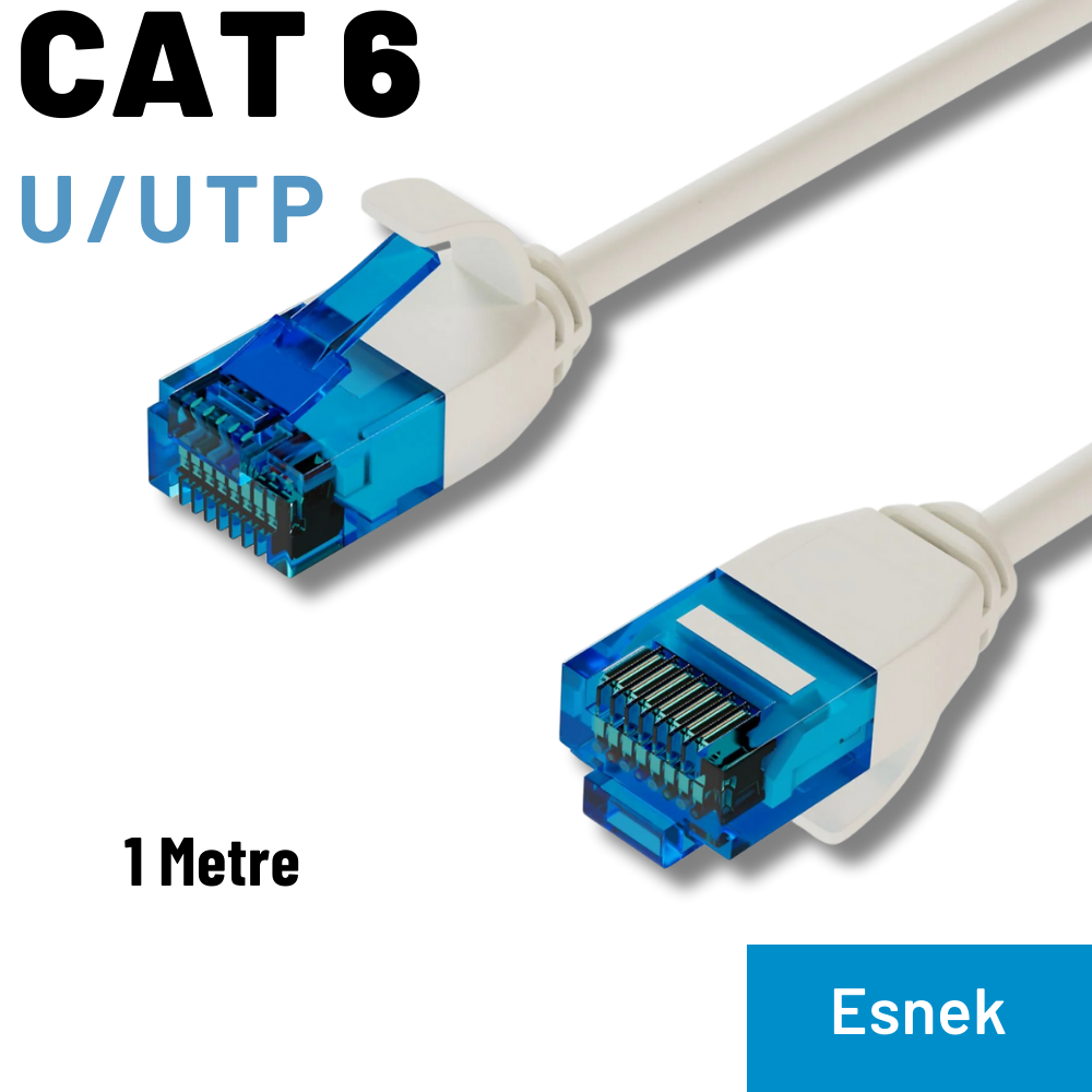 IRENIS CAT-6 U/UTP 1 Metre Esnek esnek kablo 1 metre