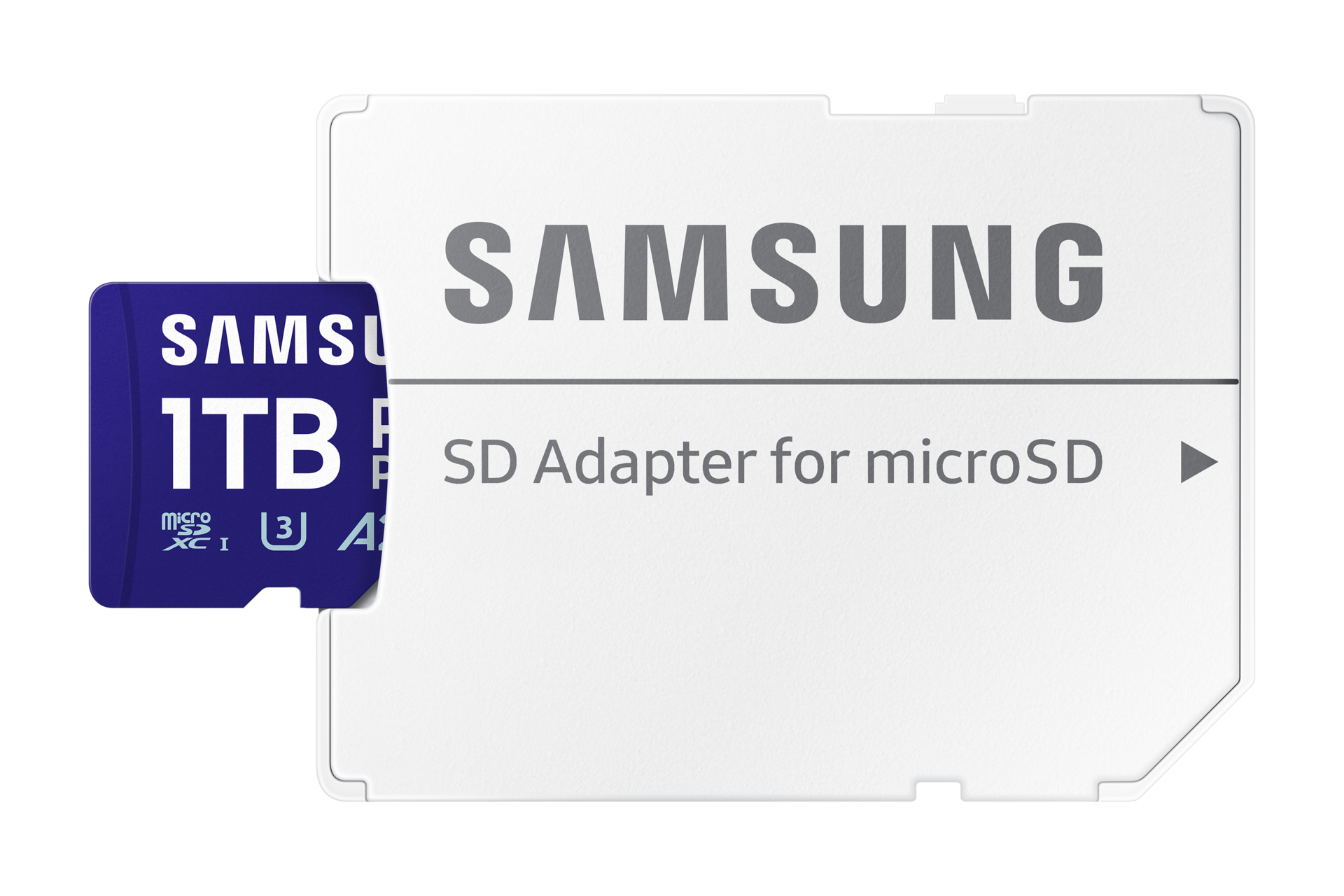 Karta microSD Samsung 1TB z adapterem SD.