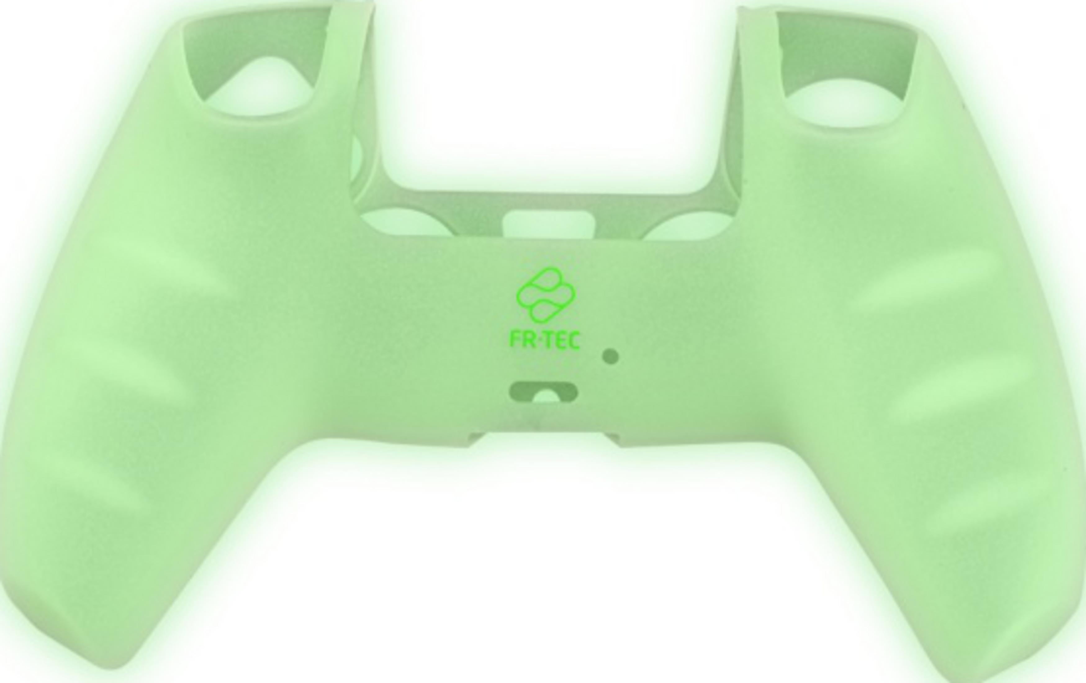 Una carcasa de mando verde claro con logo FR-TEC, sobre fondo blanco.