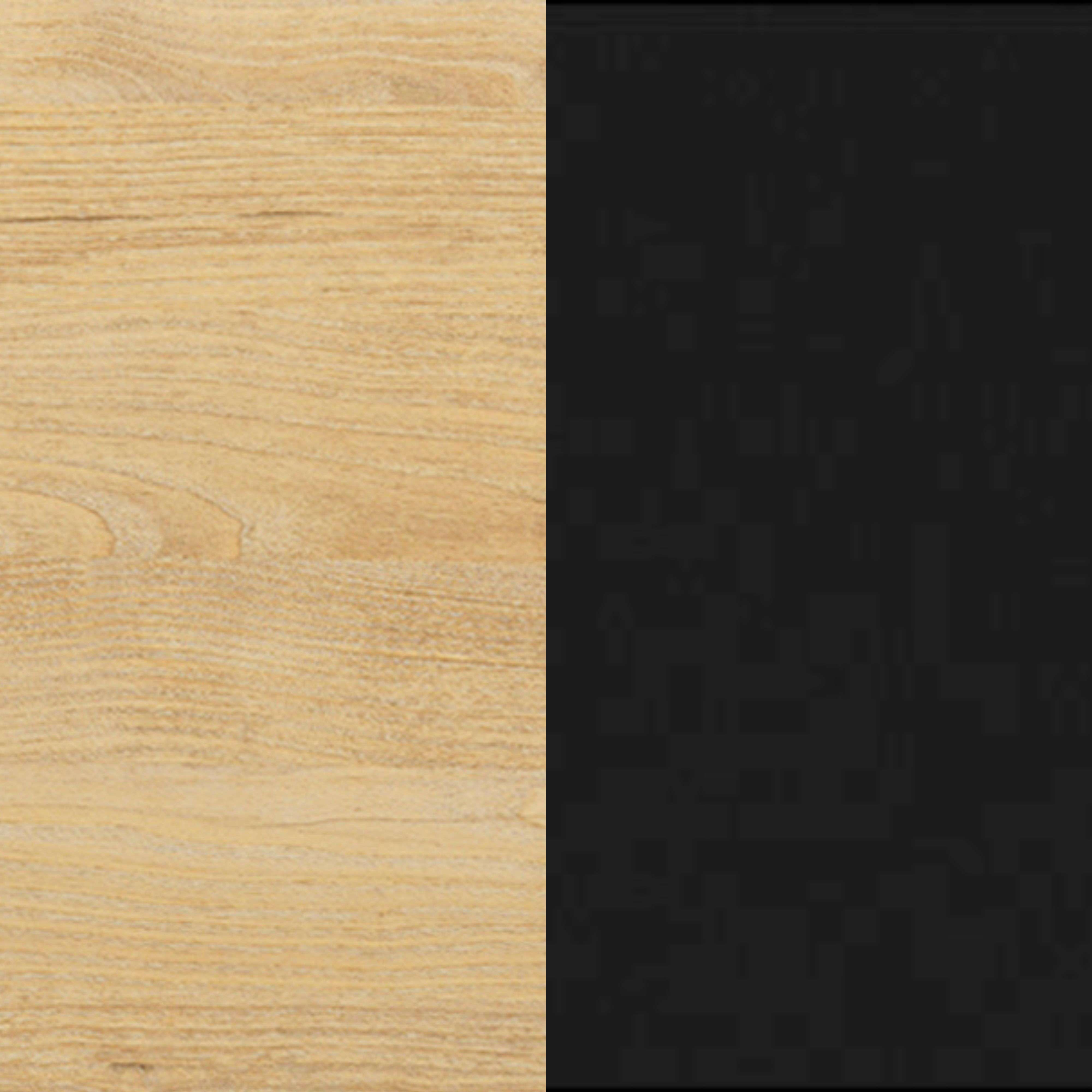 Veta de madera a la izquierda, fondo negro a la derecha.