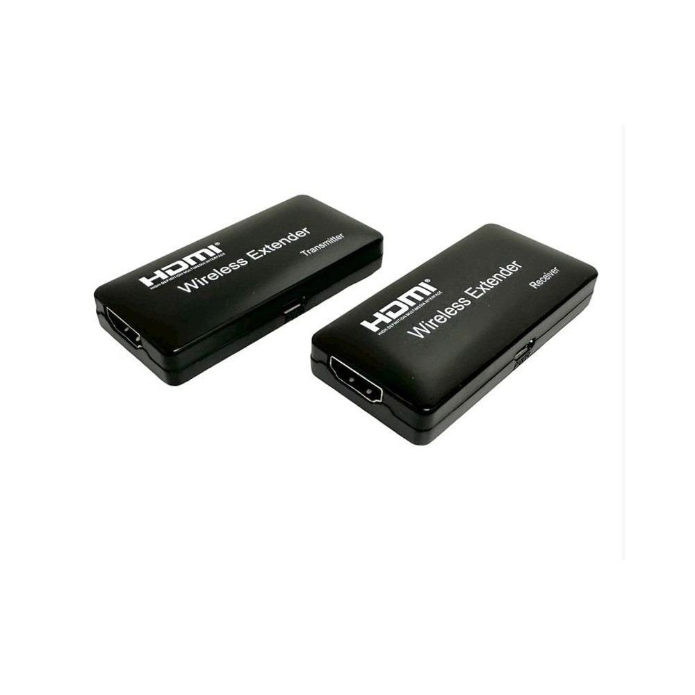 NOVACOM NVC-HDWE150 HDMI Extender Wireless Transmitter Görüntü ve Ses Aktarıcı Siyah