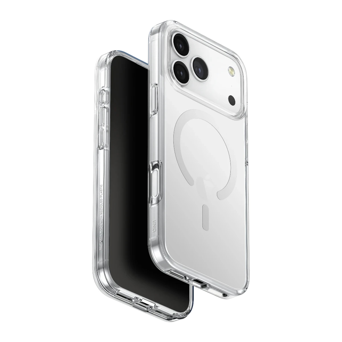 UNIQ Apple iPhone 17 Pro Uyumlu Clario Magsafe Kapak Tpu Şeffaf