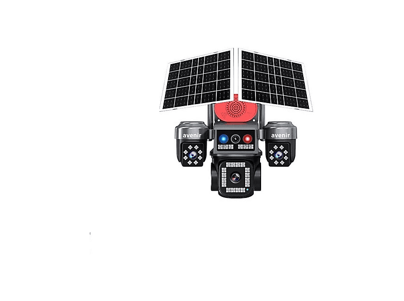 AVENIR AV-S445 8MP 4 Kameralı Solar PTZ 4G Sim Kartlı Evet Kamera