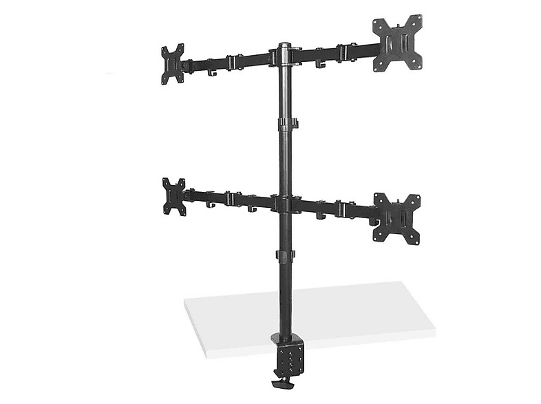 ANTENCI Sline M054 13-27'' Hareketli Dört Kollu Masa Üstü Monitör Standı