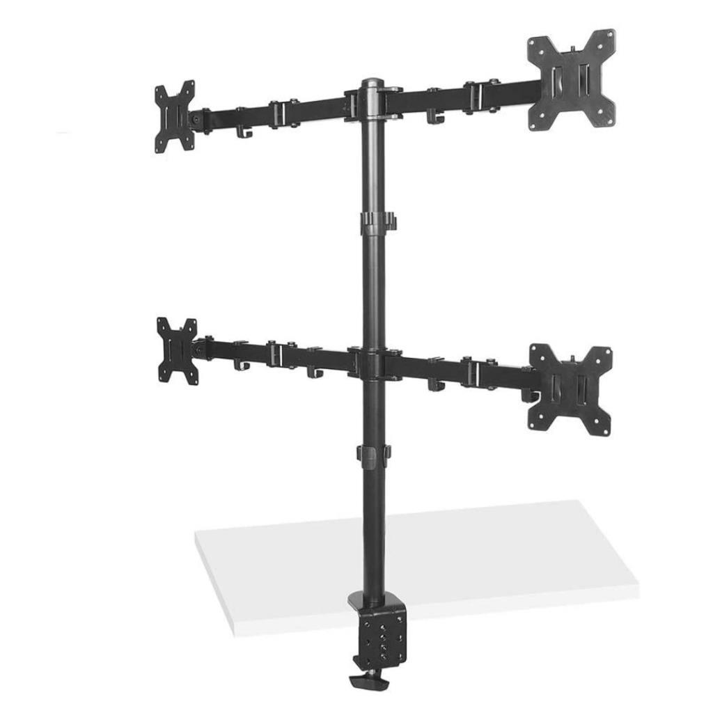 ANTENCI Sline M054 13-27'' Hareketli Dört Kollu Masa Üstü Monitör Standı