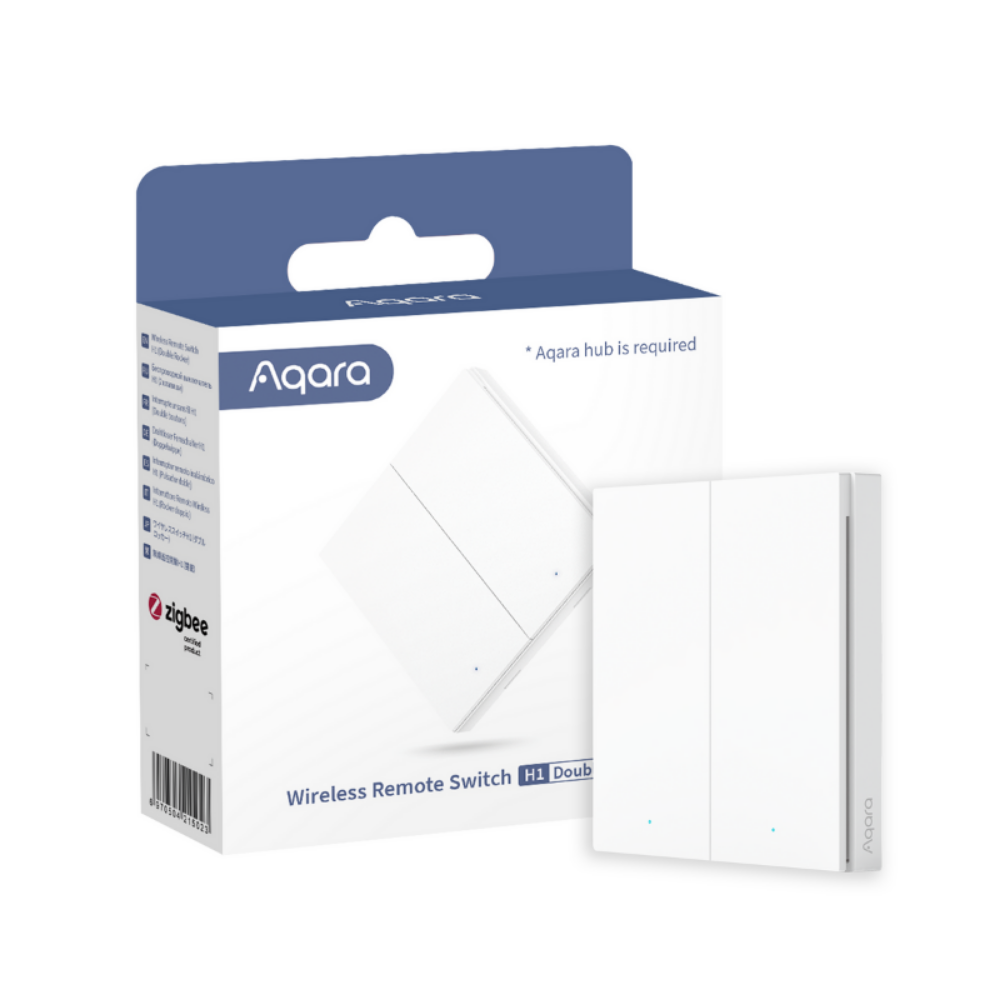 AQARA H1 WRS-R02 Apple Home Destekli İkili Akıllı Anahtar