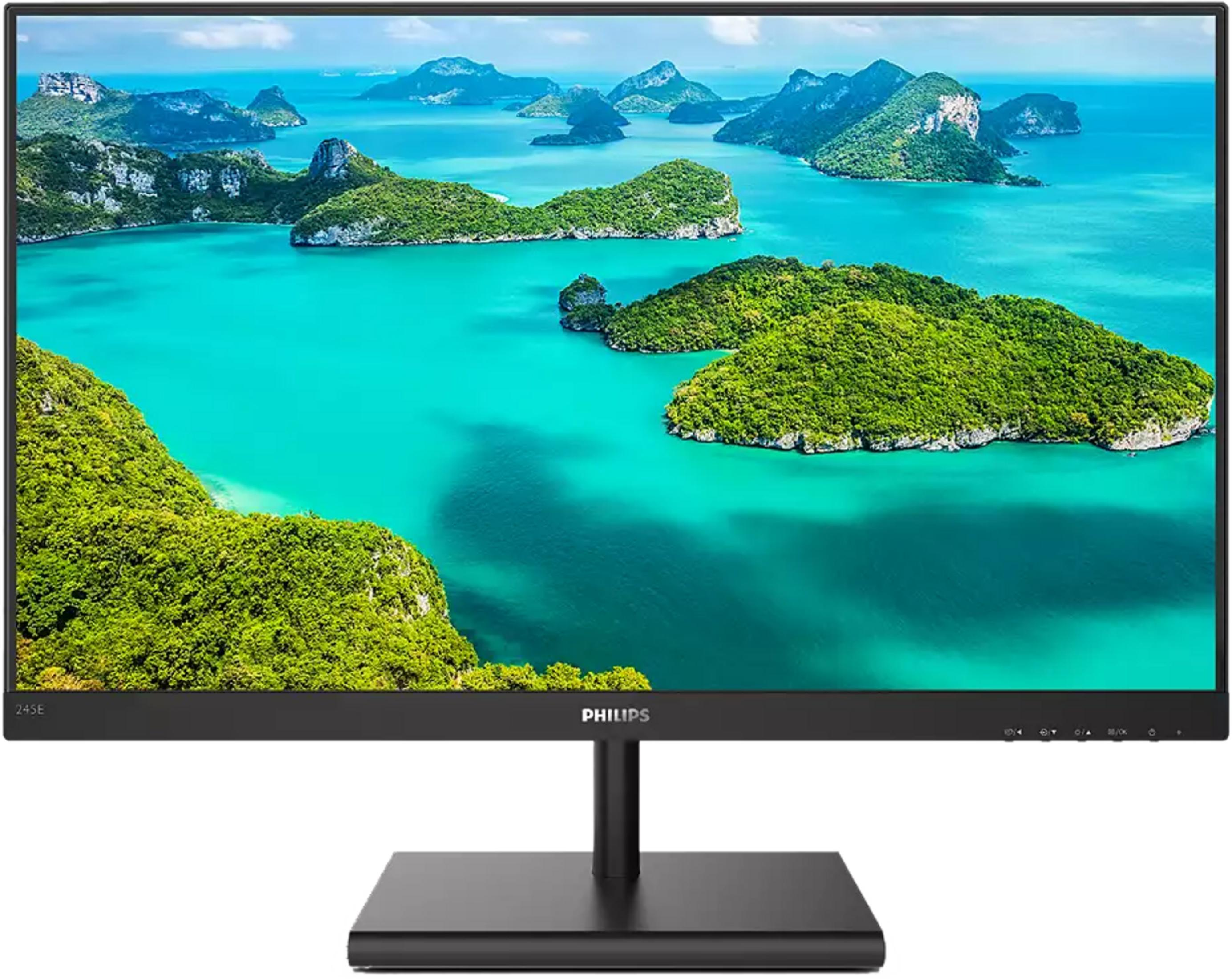 PHILIPS 245E1S/00 FreeSync 23,8 inç WQHD 4 ms 75 Hz Monitör Siyah