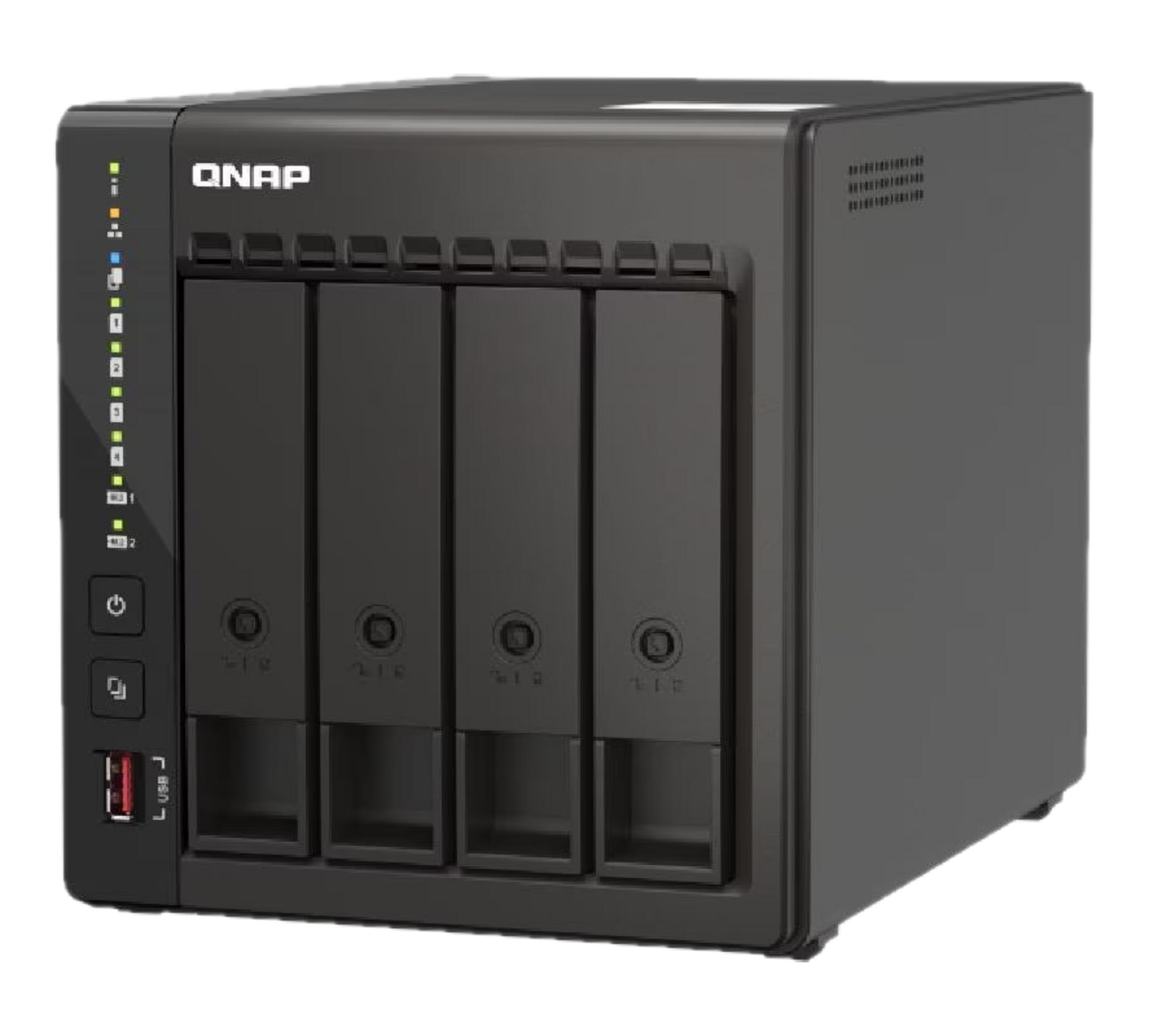 QNAP TS 453E-8G 4 HDD Yuvalı 3.5" NAS Depolama Ünitesi