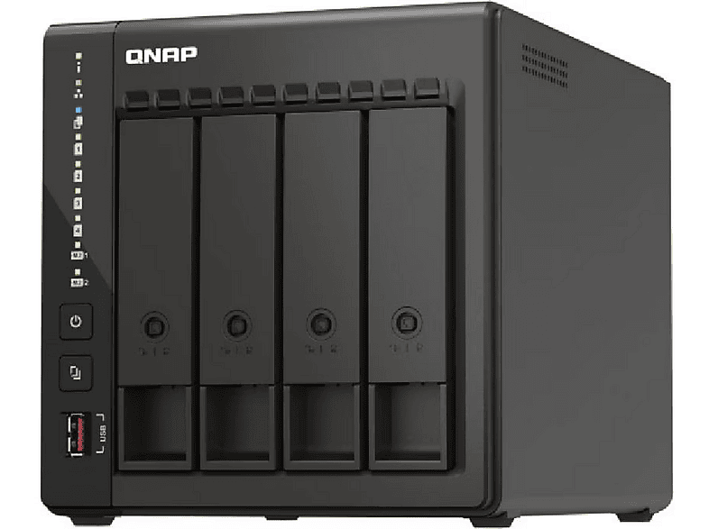 QNAP NAS 4ベイ USB 3.0 QNAP TS 453E-8G 4 HDD Yuvalı 3.5