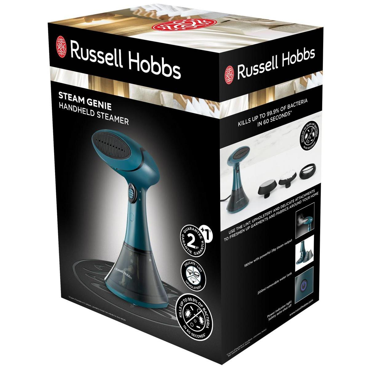 Vaporizzatore Russell Hobbs con accessori. Uccide i batteri.