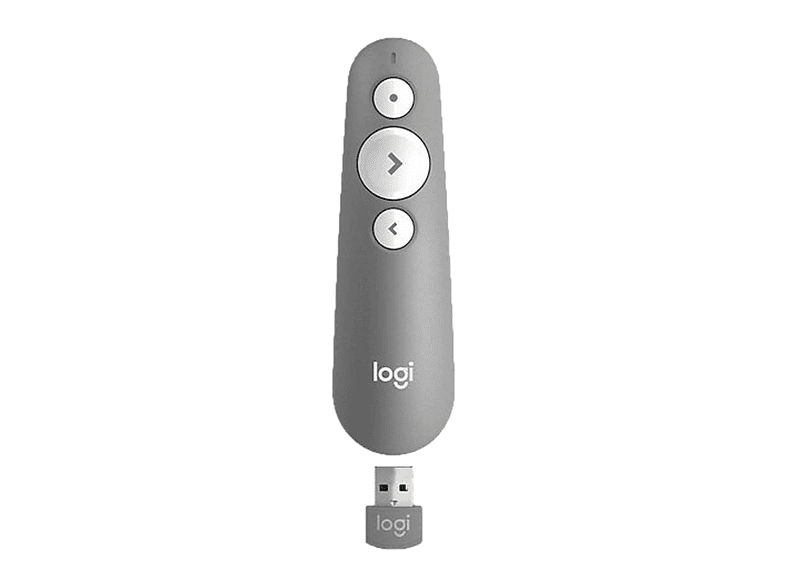 LOGITECH R500 LASER PRESENTATION REMOTE MID GREY Präsentations ...