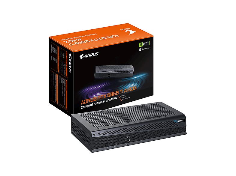 GIGABYTE eGPU Esterna AI BOX RTX 5060 Ti 16GB TB5 GV-N506TIXEB-16GD ...