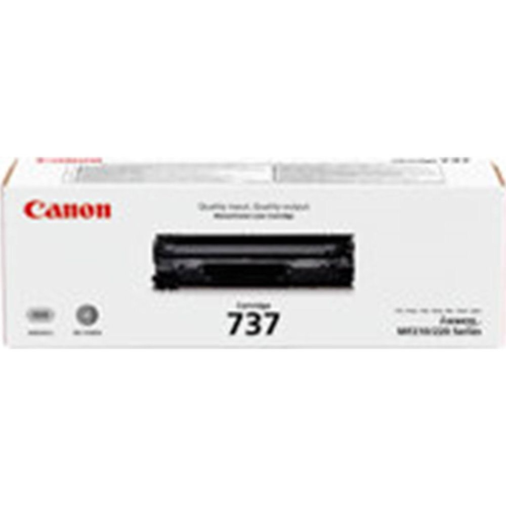 Toner Canon 737 w białym pudełku.