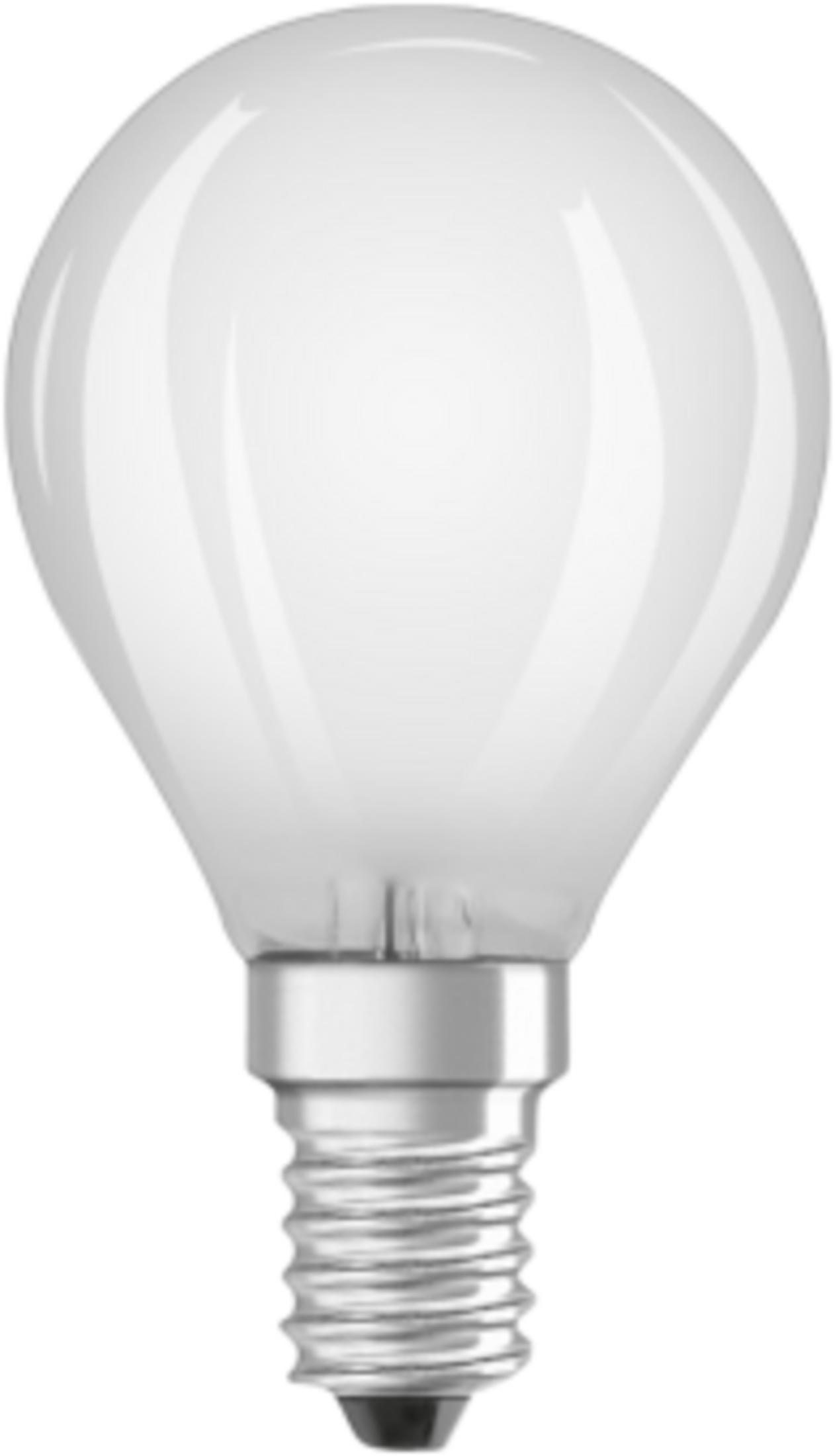 Biała żarówka z srebrną podstawą i gwintem.