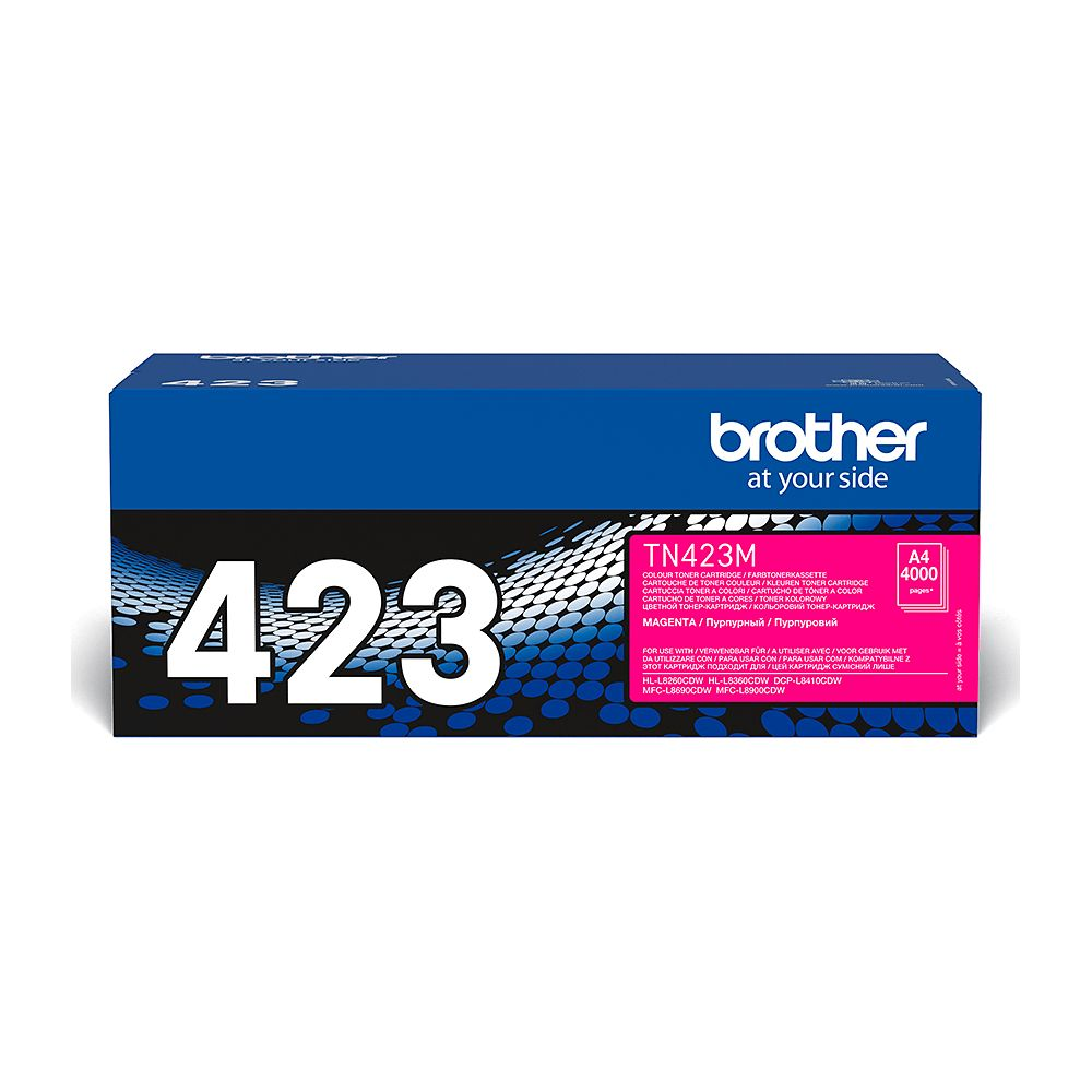 Toner magenta TN423M Brother do drukarek A4, 4000 stron.