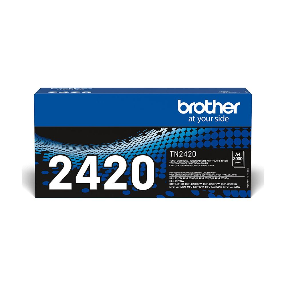 Opakowanie tonera Brother TN2420, format A4, 3000 stron.