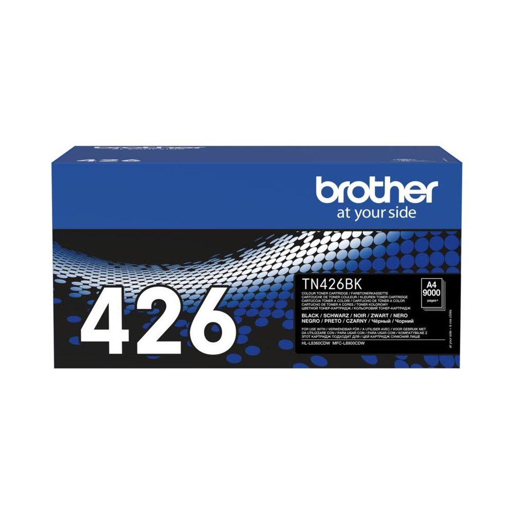 Cartuccia toner nera Brother TN426BK, A4, 9000 pagine.