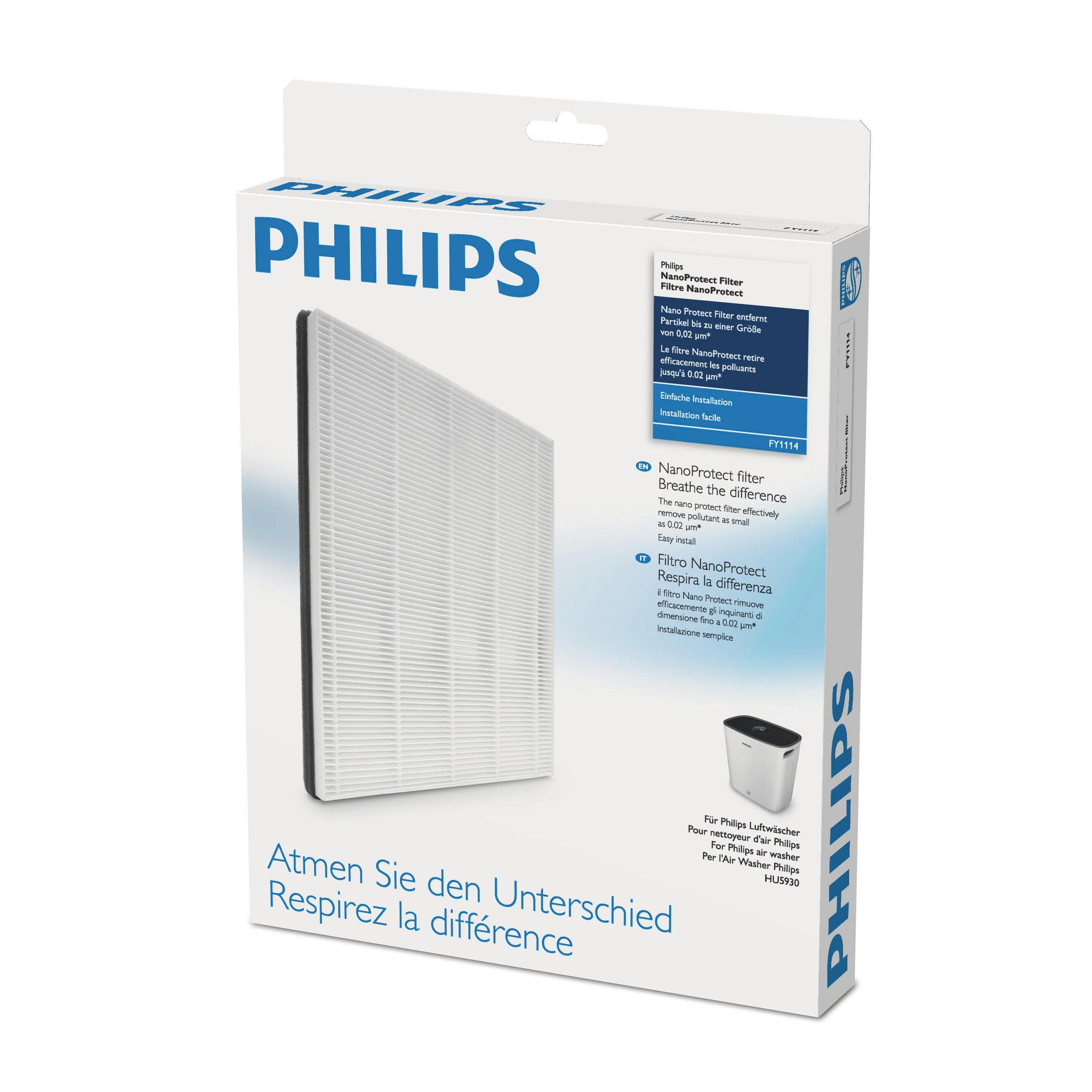 Philips NanoProtect Filter für Luftwäscher HU5930, Modell FY1114.