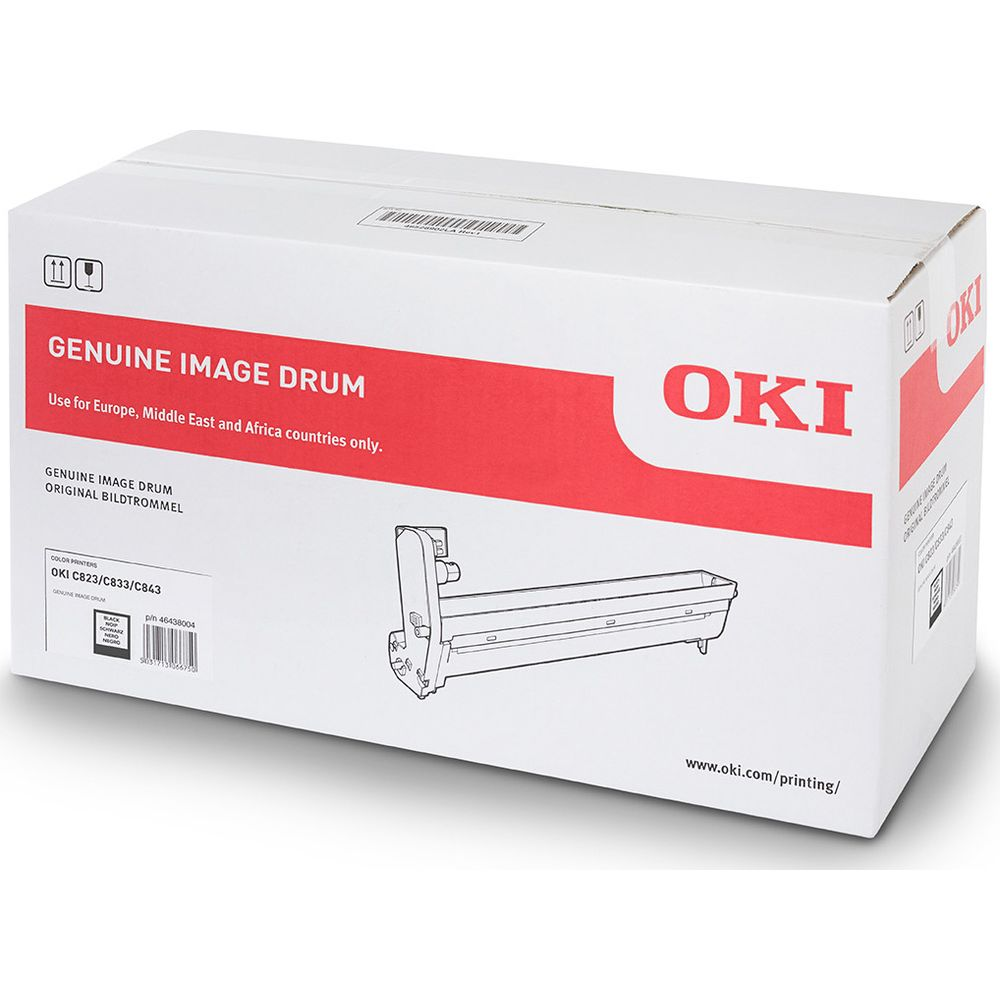 Scatola tamburo immagine originale OKI per stampanti C823/C833/C843.