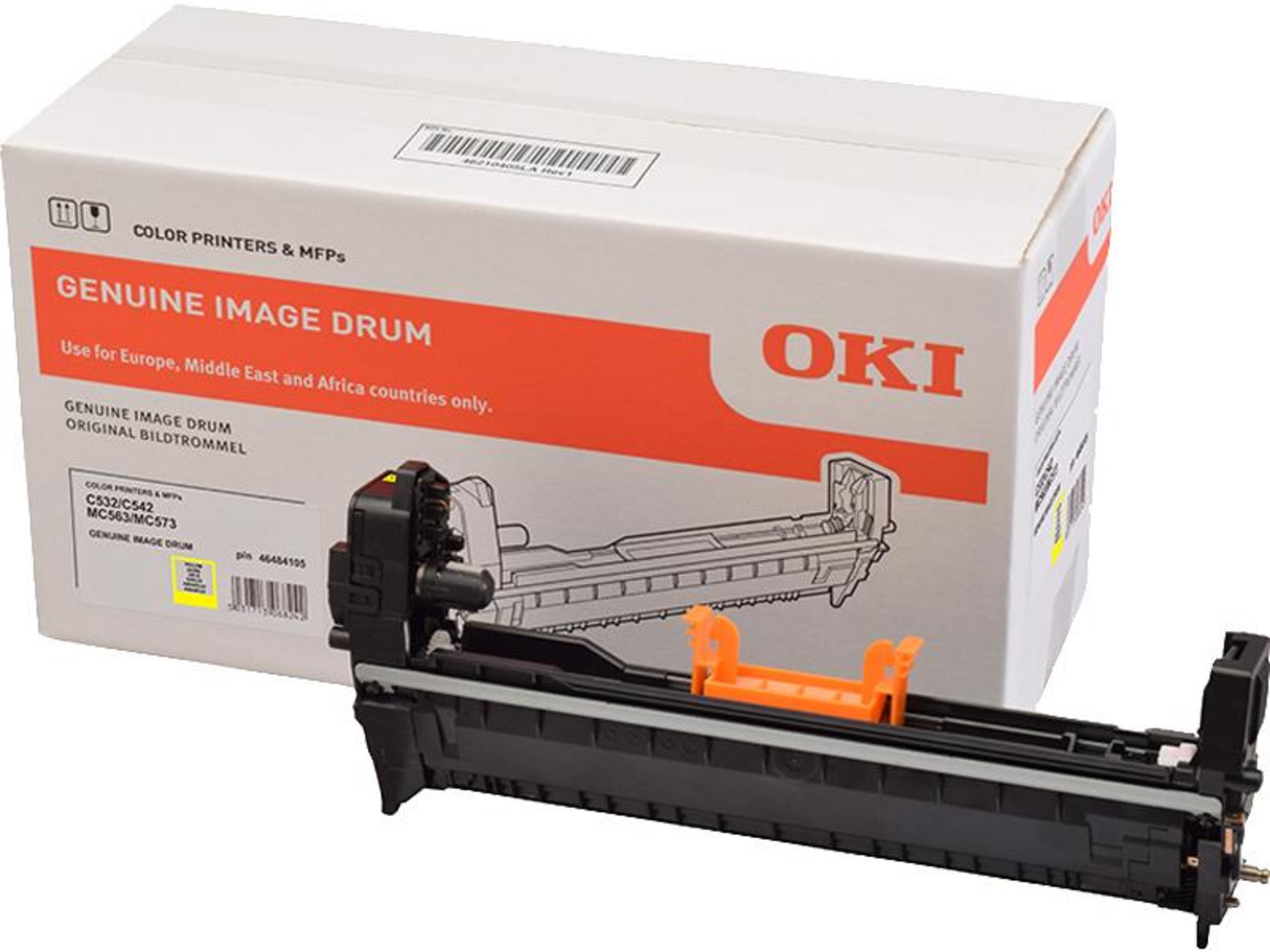 OKI 46484105 EP Cart Y C532/MC573 Yazıcı Görüntüleme Silindiri Lazer baskı Sarı