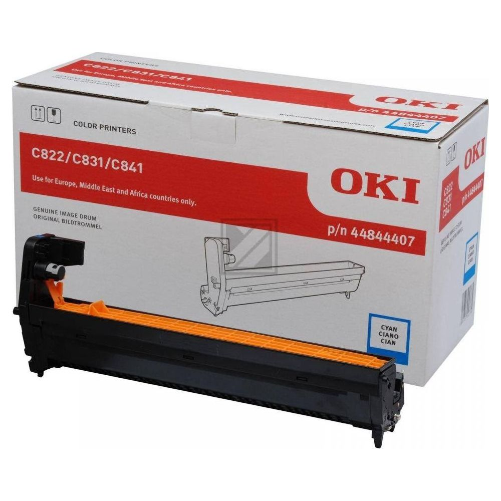 Tamburo immagine OKI Cyan per stampanti C822/C831/C841, p/n 44844407.